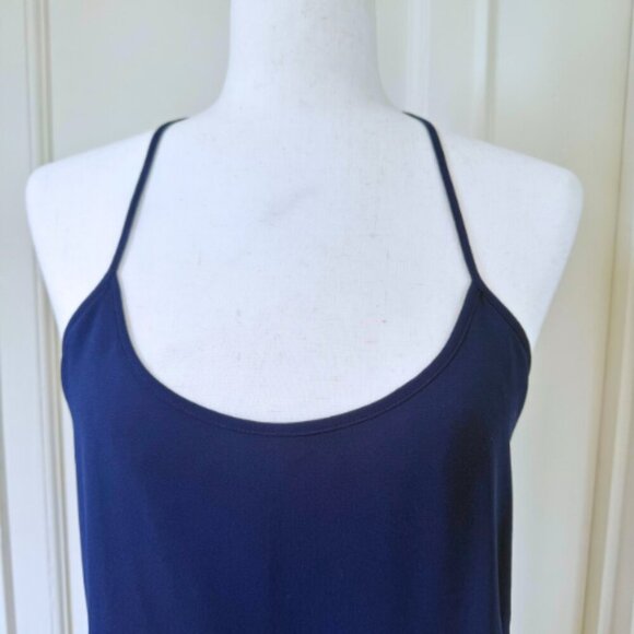 NAKED ZEBRA Navy Strappy Tank Size M - Picture 3 of 14